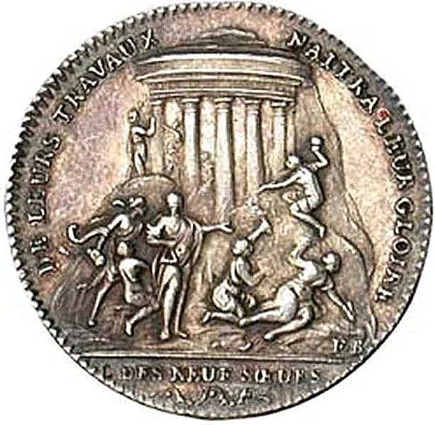 Médaille de la loge des Neuf Sœurs