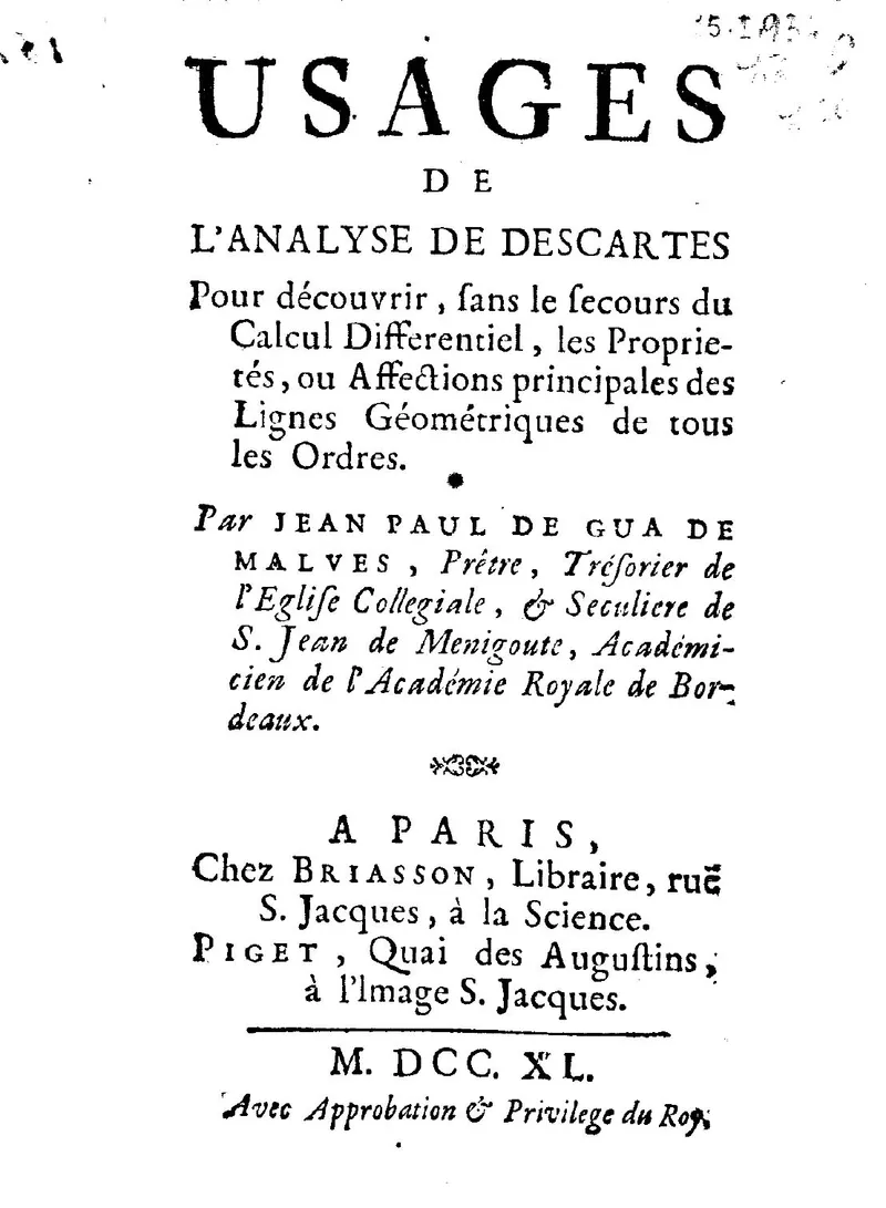 Jean-Paul de Gua de Malves