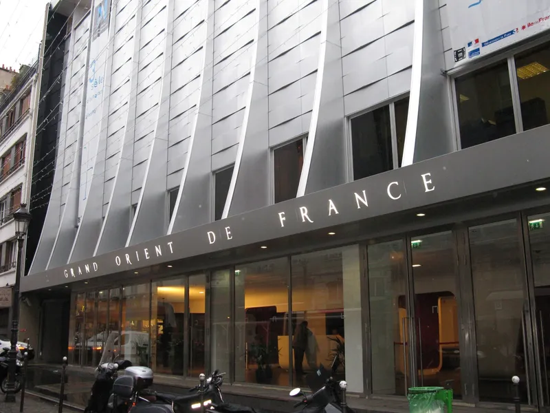 Le siège du Grand Orient de France, rue Cadet