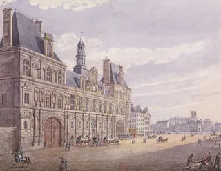 L'ancien Hôtel de Ville et la place de Grève