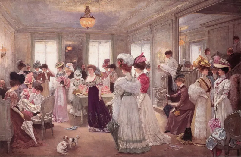 Cinq heures chez Paquin, par Henri Gervex