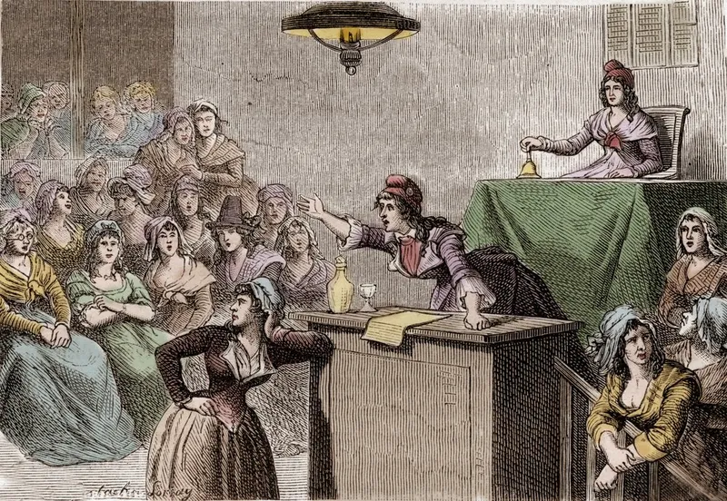 Révolution française - Club politique des femmes, MeisterDrücke