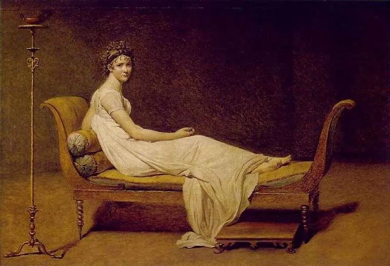 Madame Récamier par Jacques-Louis David