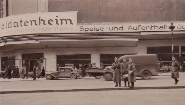 Le café Wepler, soldatenheim pendant l'Occupation