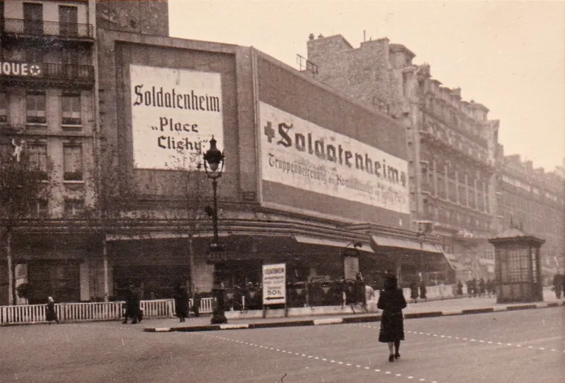 Le café Wepler, soldatenheim pendant l'Occupation