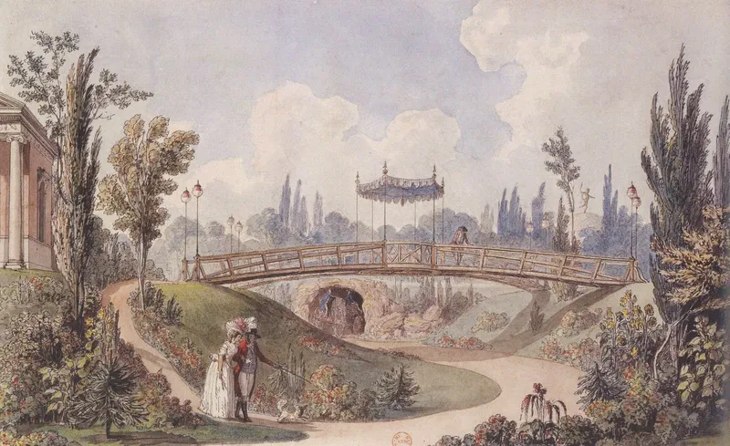 Le jardin de Beaumarchais