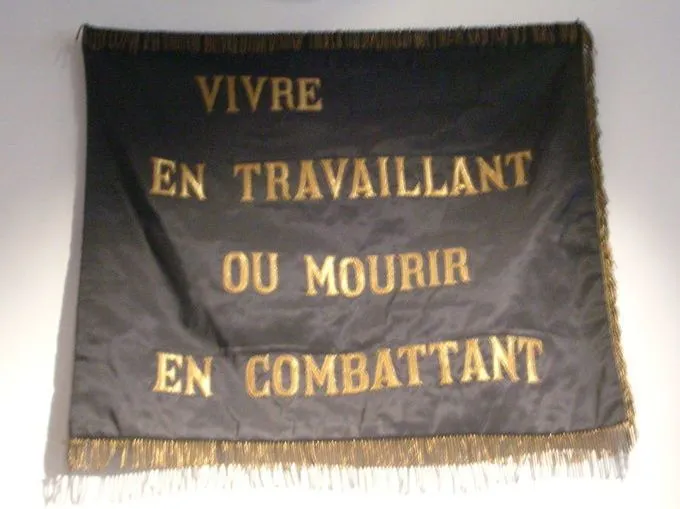 Le drapeau des Canuts