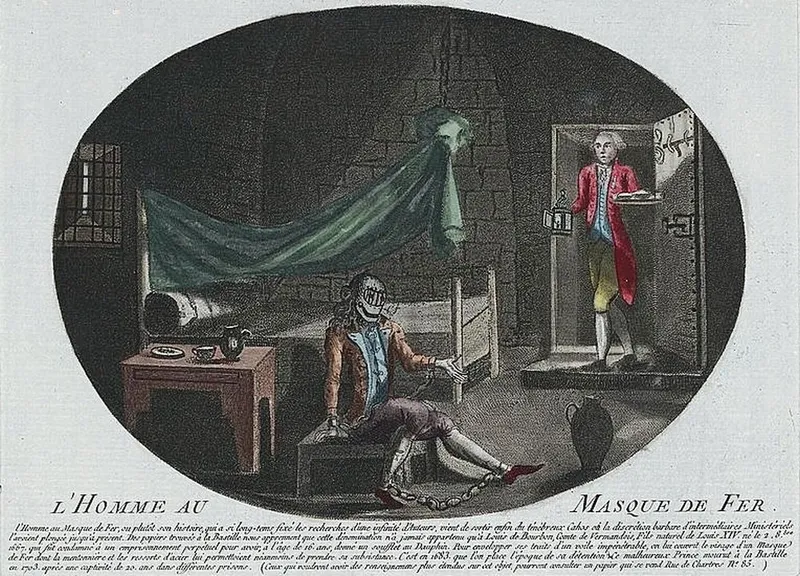 Masque de fer à la Bastille