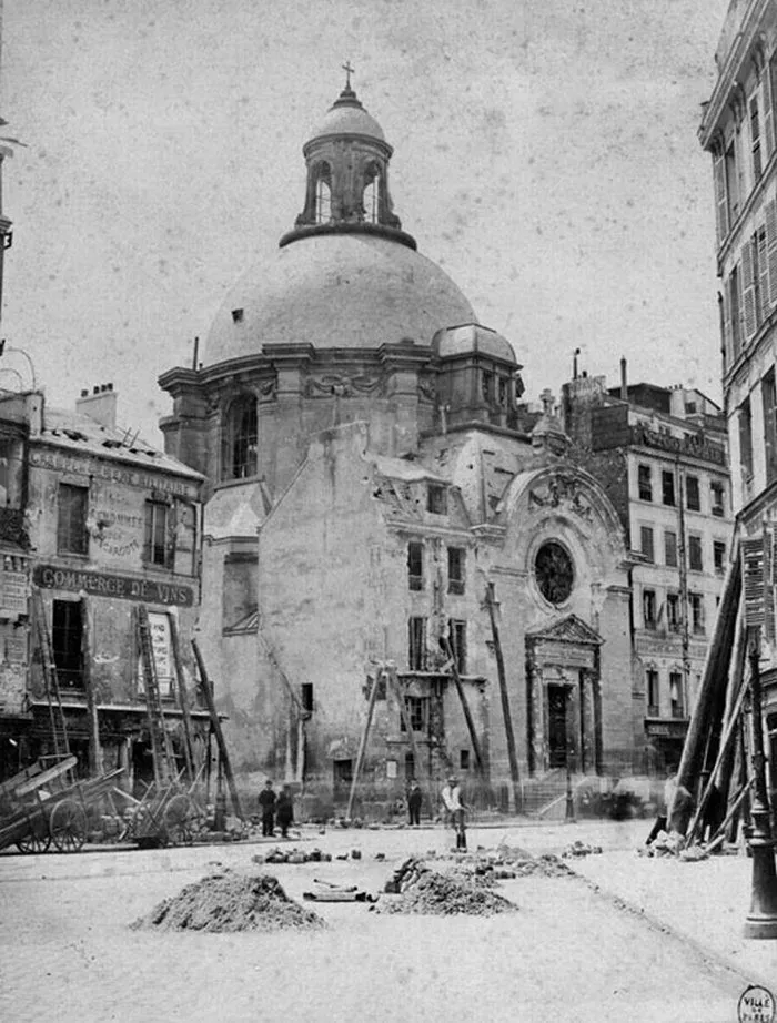 Temple du Marais en ruine
