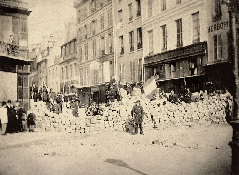 Barricade de la rue de la Roquette sous la Commune