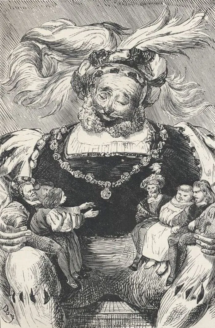 François Rabelais et Panurge