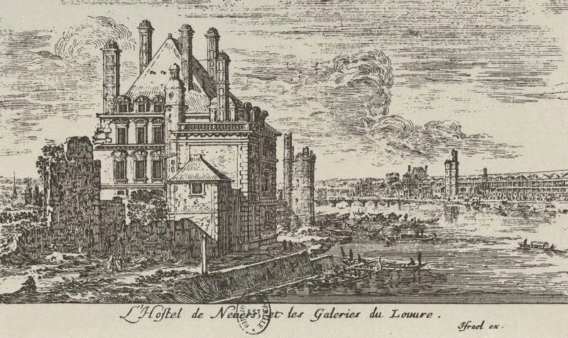 Hôtel de Nevers 17ème par Silvestre