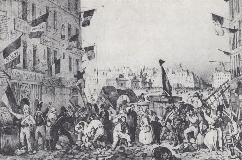 Barricade juillet 1830