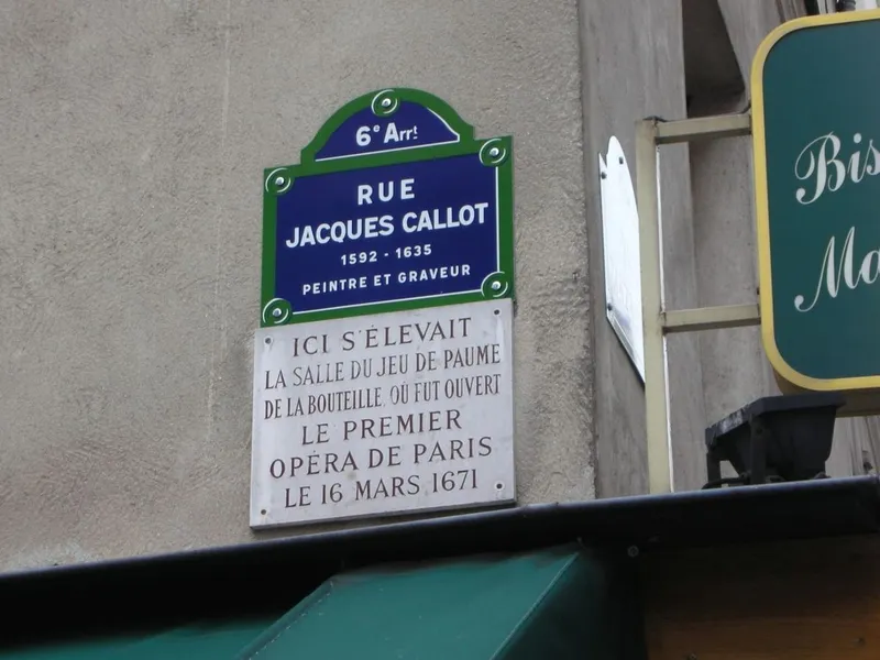 Jeu de paume de la Bouteille Opéra