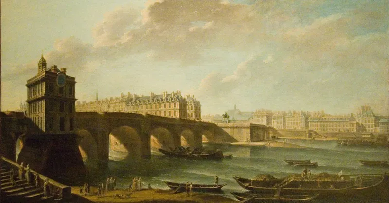Le Pont Neuf, par William Turner et par Raguenet