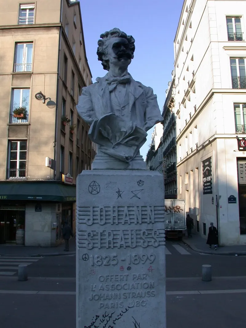 !!! Statue de Johann Strauss