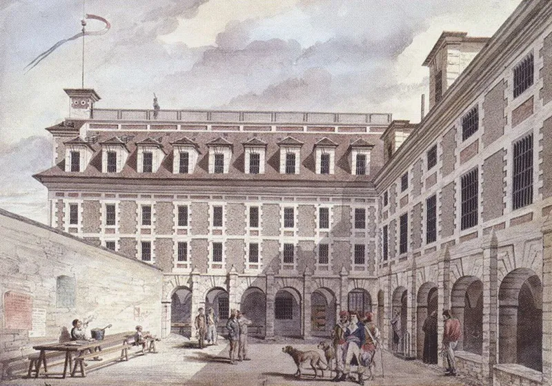 Couvent des Madelonnettes transformé en prison pendant la Terreur
