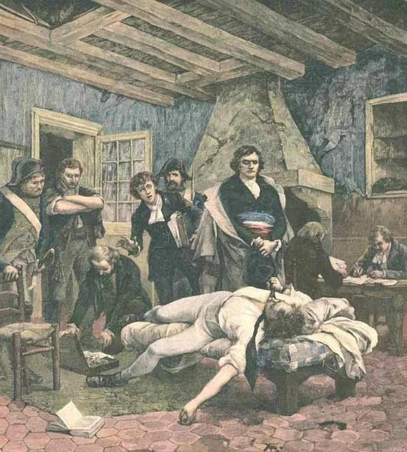 Jean-Charles PICHEGRU, suicidé dans sa cellule