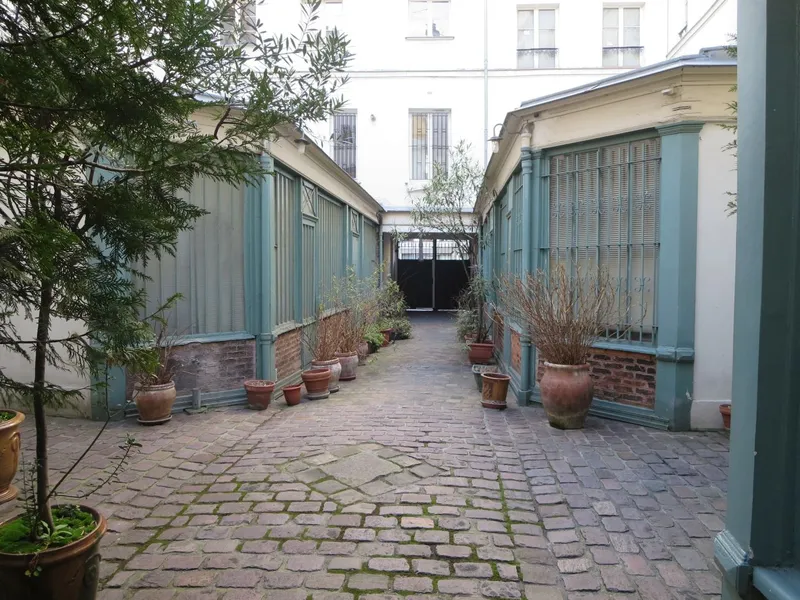 Augustin AVRIAL, le passage des Orgues débouchant 36 rue Meslay