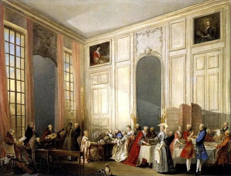 L'enclos du Temple, un salon au palais