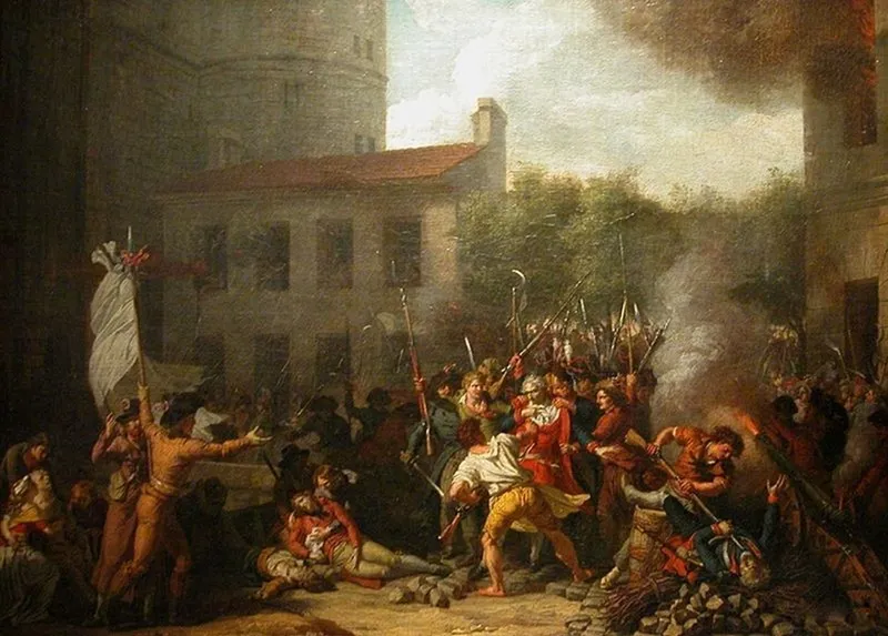 Bernard-René JOURDAN de LAUNAY — son arrestation à la Bastille