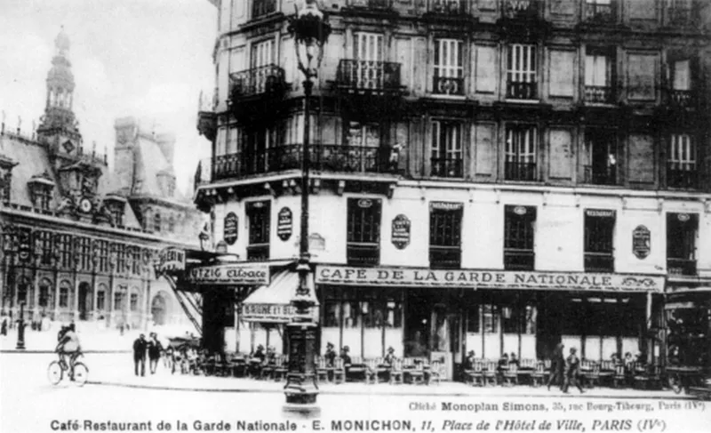 Le café du Gaz, devenu le café de la Garde nationale