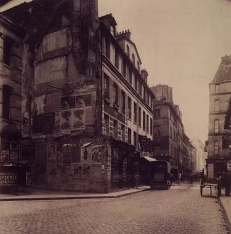 Rue Transnonain par Atget