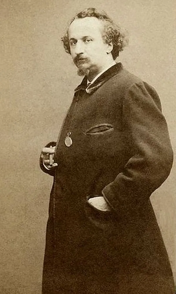 Étienne CARJAT. Autoportrait