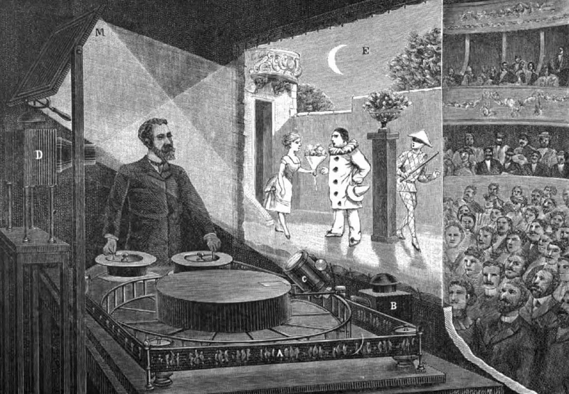 Émile REYNAUD. Son Théâtre optique