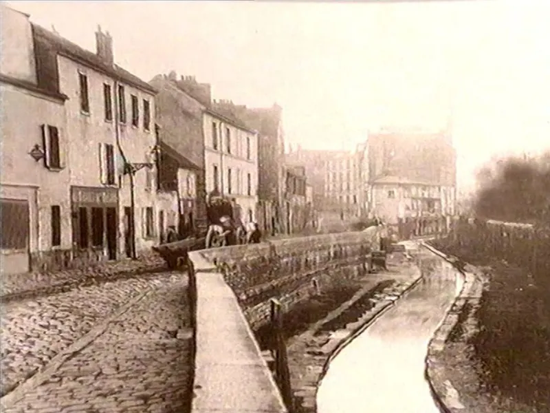 Reconstitution du cours de la Bièvre