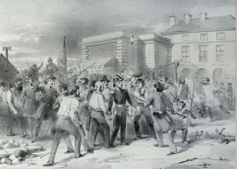 Médaille commémorative des combats de Juin 1848 — Arrestation du général Bréa