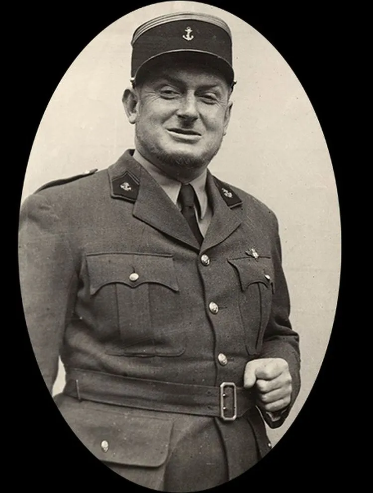 Le capitaine Raymond Dronne