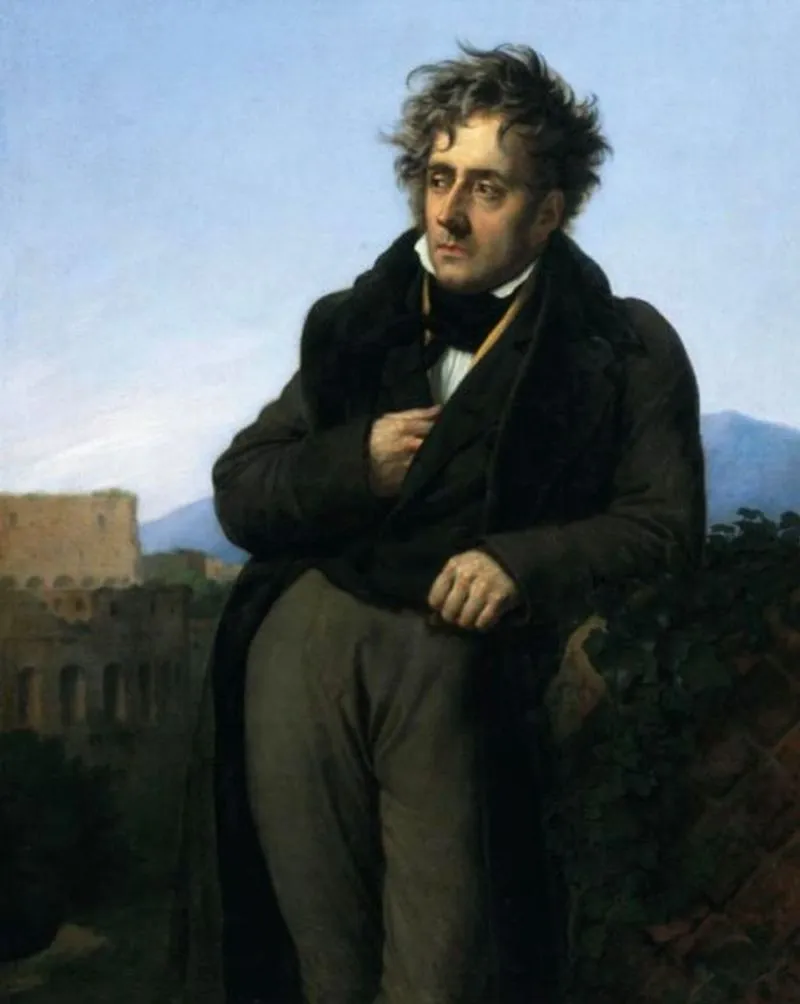 François-René de CHATEAUBRIAND, par Girodet
