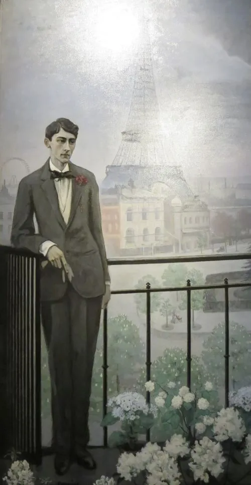 Jean COCTEAU, par Romaine Brooks en 1912