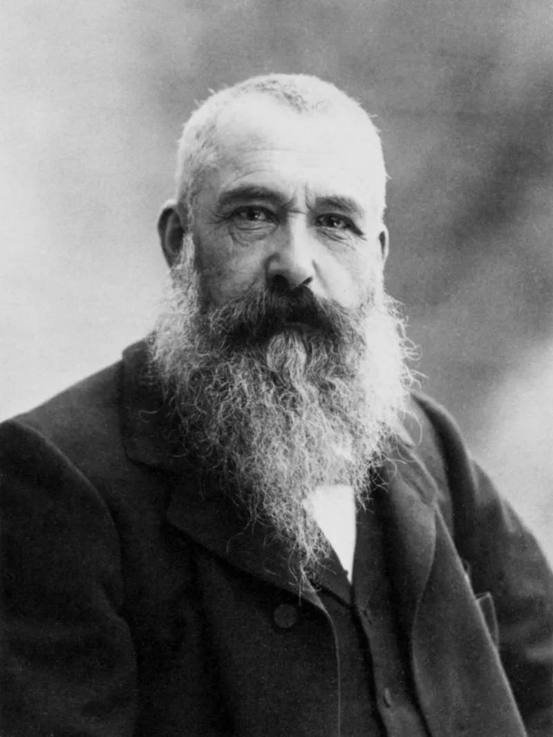Claude MONET, par Carjat en 1865 et par Nadar en 1899