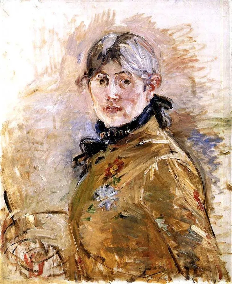 Berthe MORISOT. Autoportrait