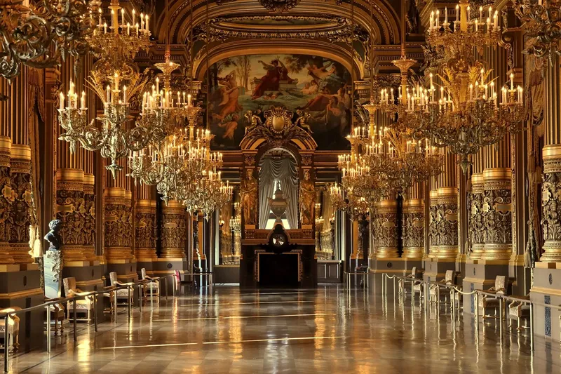 Le foyer de l'Opéra Garnier