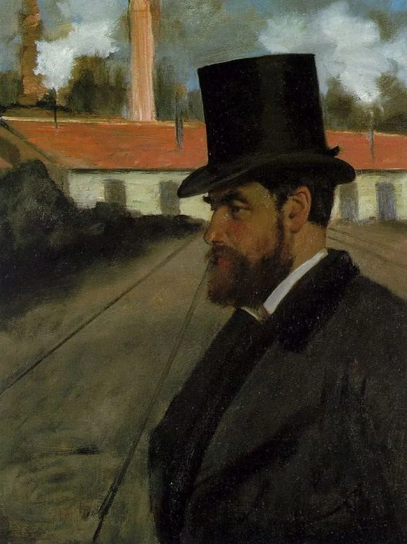 Henri ROUART, par Edgar Degas