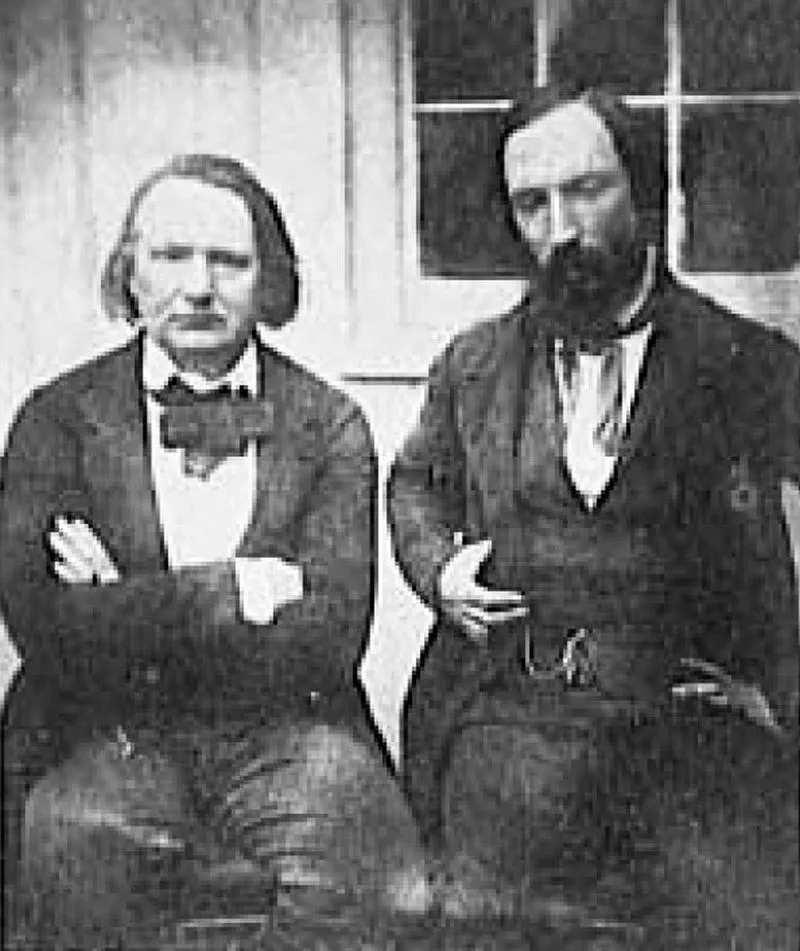 MICHEL de BOURGES Louis Chrisostome — Avec Victor HUGO