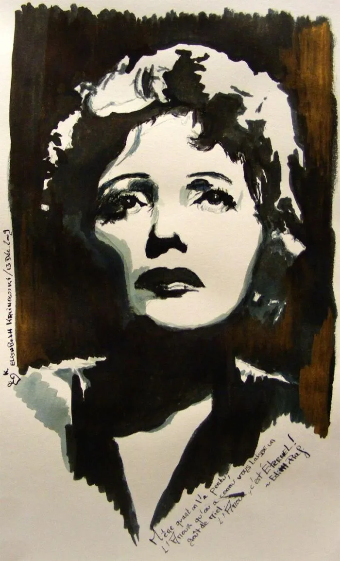 Édith GASSION, dite Édith PIAF ou la môme PIAF