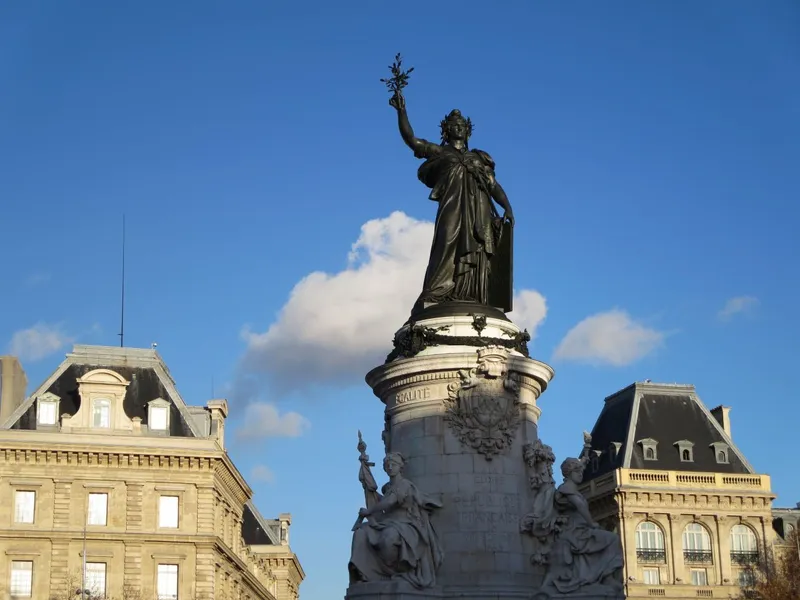 La statue de la République