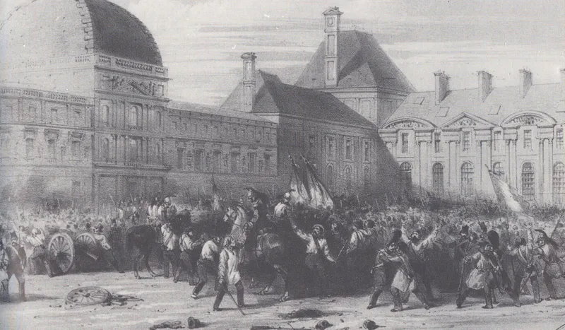 Assaut des Tuileries le 24 février 1848