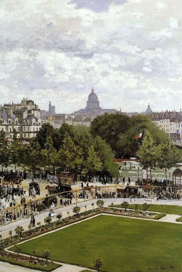 Jardin de l'infante par Monet