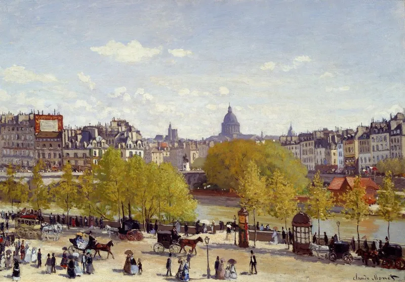 Vue générale par Monet
