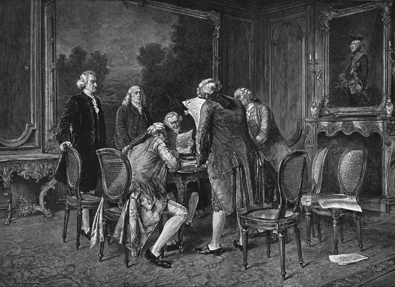 Hôtel de Coislin Traité préliminaire Indépendance américaine