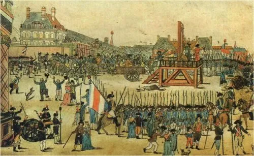 Exécution de Robespierre