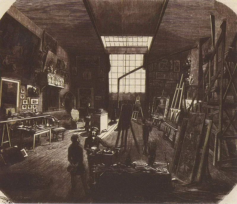 Eugène Delacroix atelier