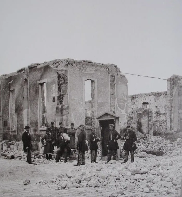 Démolition maison de Thiers 1871