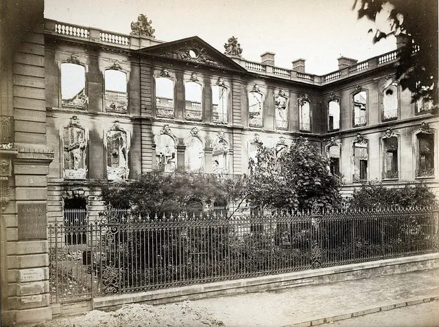 Hôtel de Sophie Dosne Fondation Thiers ruines