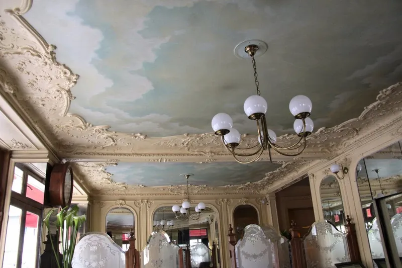 Restaurant Chardenoux, au décor remarquable